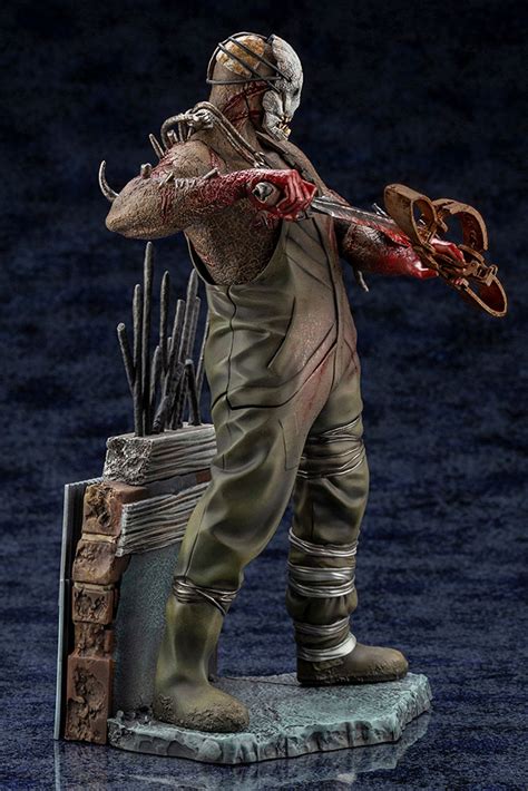 the trapper horror gaming statue by kotobukiya dead by daylight o smiley s dolls