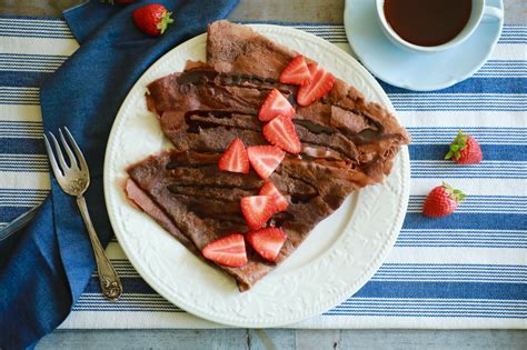 Easy Chocolate Crepe Recipe With Video Bigger Bolder Baking