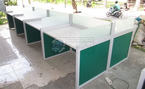 Meja Partisi Kantor 8 Orang Furniture Semarang Custom Furniture