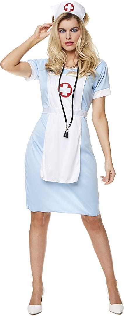 Womens Sexy Nurse Costume For Halloween Party Accessory