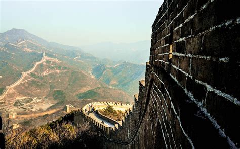 Great Wall Of China Great Wall Of China Landscape China Hd Wallpaper