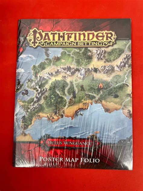 Pathfinder Campaign Setting Hells Vengeance Poster Map Folio New