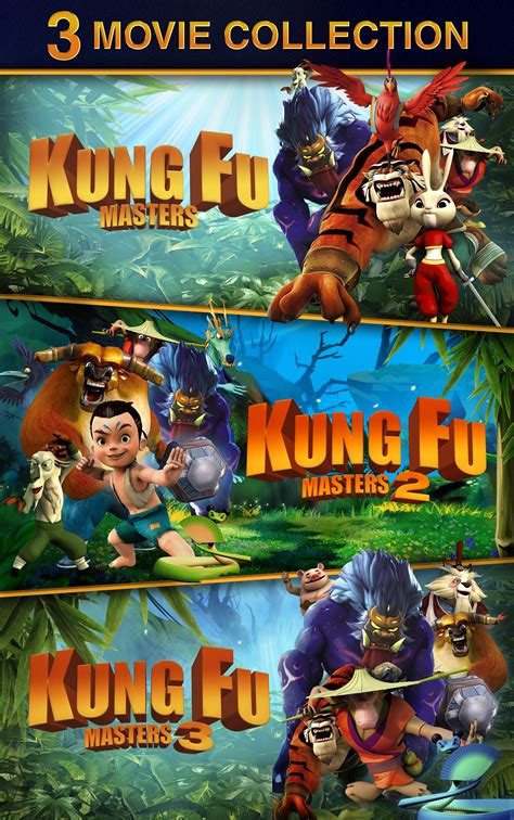 Kung Fu Masters/Kung Fu Masters 2/Kung Fu Masters 3 [DVD 