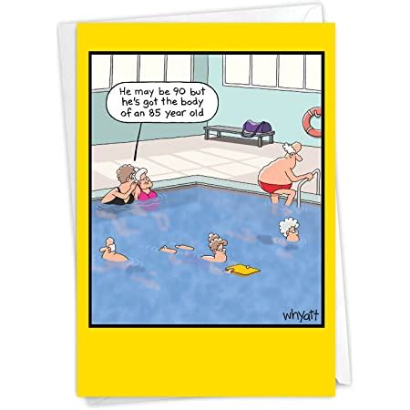 Amazon Nobleworks Hysterical Birthday Greeting Card With X