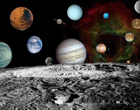 Solar System Planets Photograph By Nasa Jpl Arizona State University