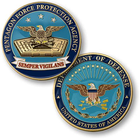 Pentagon Force Protection Agency Coin
