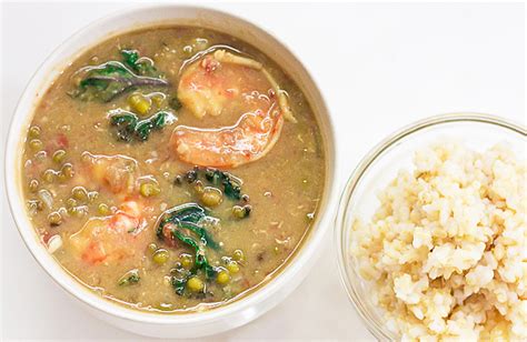 Mung bean soup is a super nutritious and easy soup to make. mongo guisado (mung bean soup)