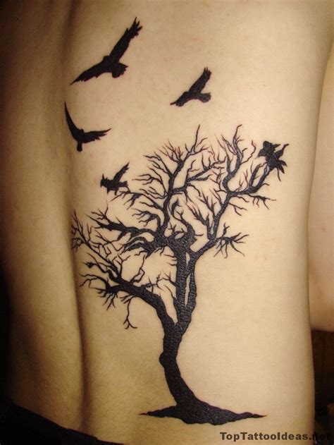 Tree Crows Tattoo Idea Top Tattoo Ideas Life Tattoos Body Art