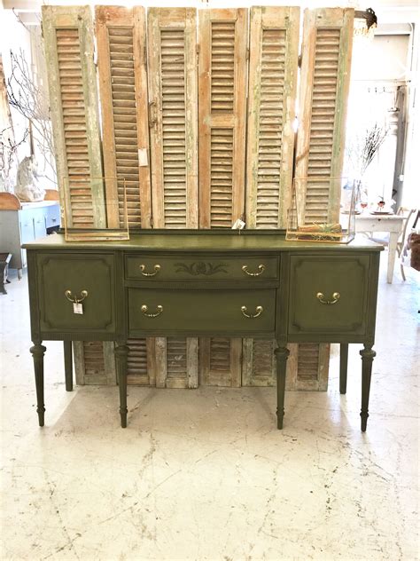 Annie Sloan Olive With Black Wax Annie Sloan Chalk Paint Olive