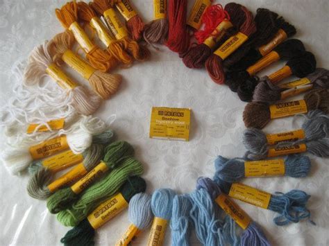 Stash Tapestry Wool Patons Beehive Lot Of 30 Partial Skeins Etsy