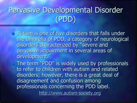 Ppt Pervasive Developmental Disorder Pdd Powerpoint Presentation Free Download Id7103032