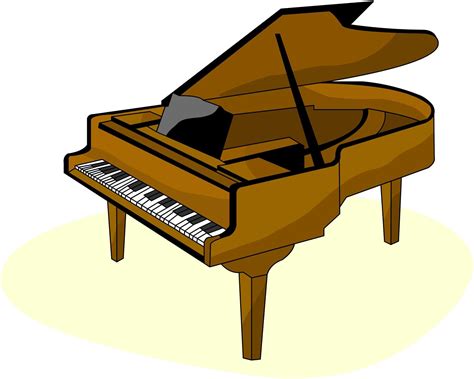 Grand Piano Cartoon Clipart Best