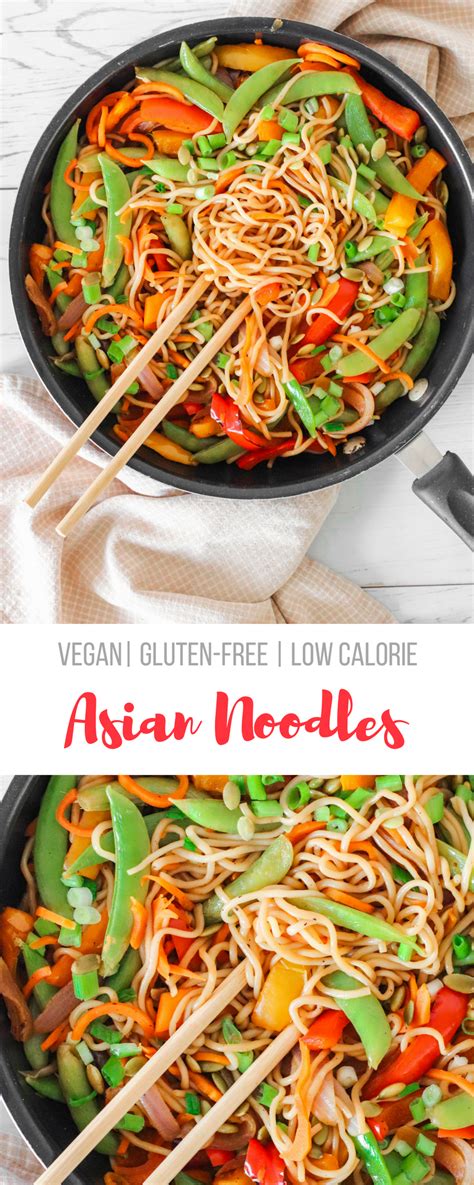 We'll get you started with this collection of easy. Asian noodles | | Recipe | Low calorie vegetarian recipes, Low calorie vegan, Low calorie pasta