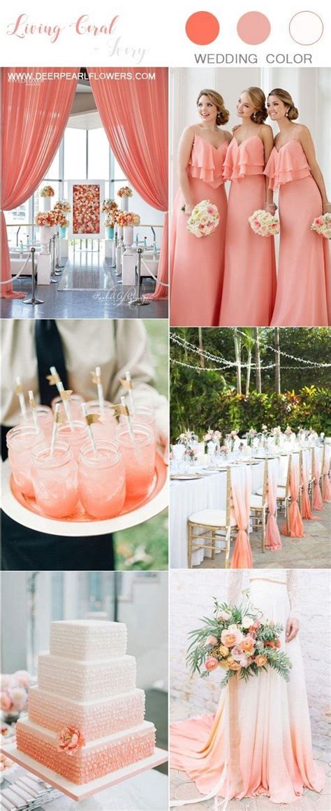 Coral Wedding Theme For Trend This Year Makeit Wedding Ideas Coral