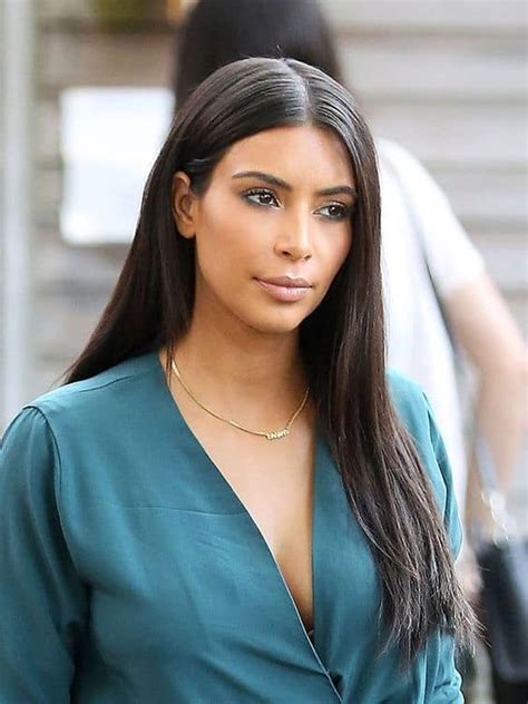 100 Melhores Kim Kardashian Penteados Coleção Cheveux