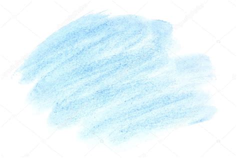 Light Blue Watercolor Brush Strokes Stock Photo By ©zoooom 46890945