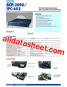 Ipc Datasheet Pdf Advantech Co Ltd