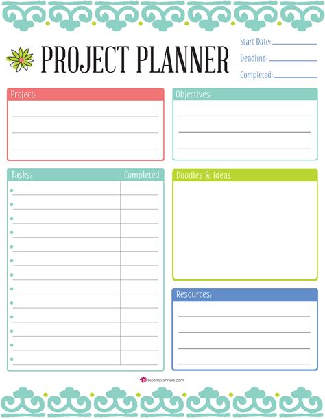 Printables Bloom Daily Planners