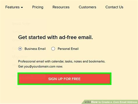 3 Ways to Create a .Com Email Address - wikiHow