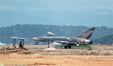 Usaf F 100 Super Saber From The 612th Tfs At Phan Rang Ab South