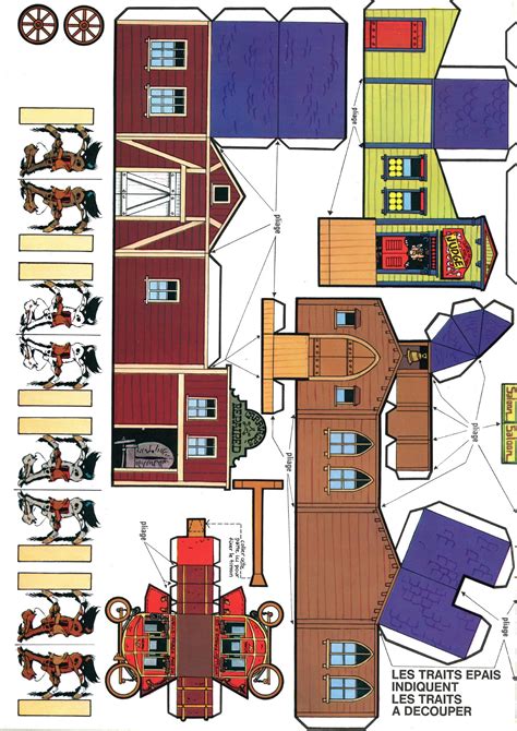 3d Paper Paper Toys Paper Crafts Paper Doll House Paper Houses