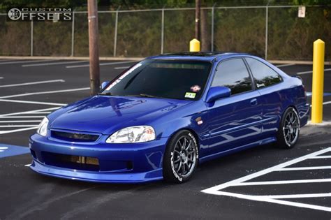 The sporty civic type r hatchback is slightly longer, measuring 4,557 mm l. 1999 Honda Civic SSR GTV02 Function And Form | Custom Offsets