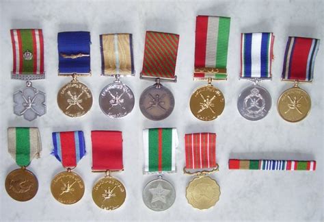 Arab Medals Oman Middle East And Arab States Gentlemans Military