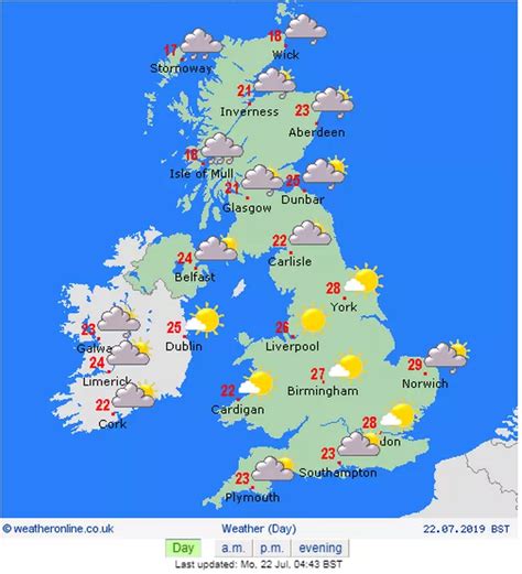 Uk Weather Forecast Three Day Heatwave To Start The Week With