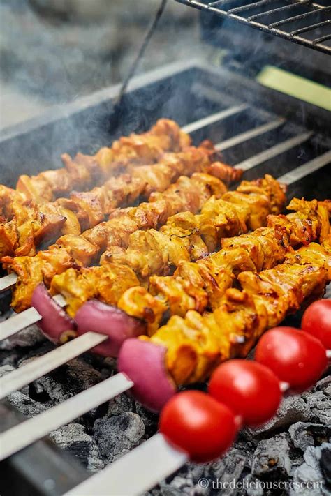 Persian Grilled Chicken Kabobs Are Amazingly Delicious Marinated With Saffron And Perfectly