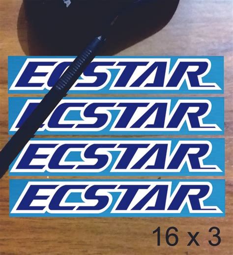 Jual Sticker Motor Stiker Logo Ecstar Suzuki Motogp Di Lapak Willis
