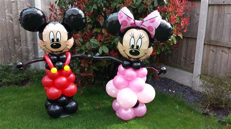 Mickey And Minnie Mouse Balloon Displays Fiestas Mickey Mouse