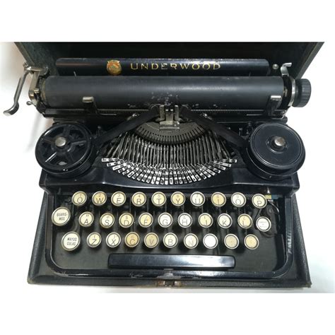Máquina De Escribir Underwood Standard Portable Typewriter Año 1914