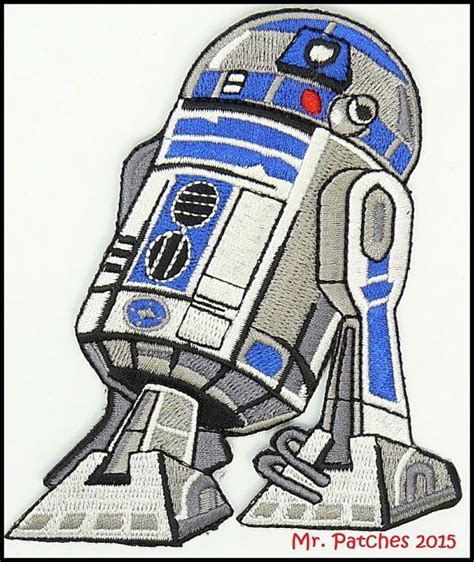 Star Wars Movie R2d2 R2 D2 George Lucas Embroidery Patch Star Wars