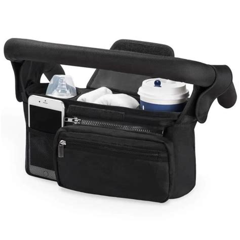 Organisateur De Poussette Et Landau Sac De Rangement Universel Pour Poussette Avec Porte