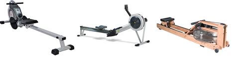 Types Of Rowing Machines