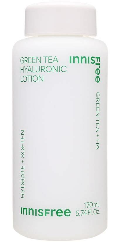Innisfree Green Tea Hyaluronic Lotion Ingredients Explained