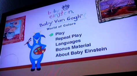 Baby Einstein Baby Van Gogh World Of Colors Youtube