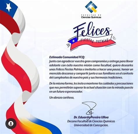 Saludo Fiestas Patrias 2021 Fcq