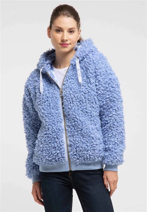 Generate a logo with placeit! myMo Winterjas - light blue - Zalando.be