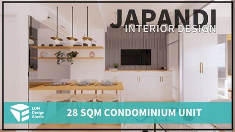 28sqm 1br Unit Lancris Residences Japandi Interior Design Youtube