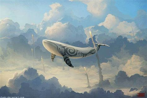 Pin By César Orlando On Paysages Fantasy Surreal Art Whale Art Art