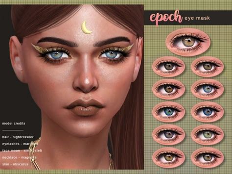 Epoch Eye Mask By Screaming Mustard At Tsr Sims 4 Updates