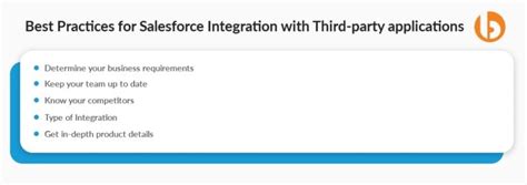Guide For Salesforce Integration With Third Party Apps