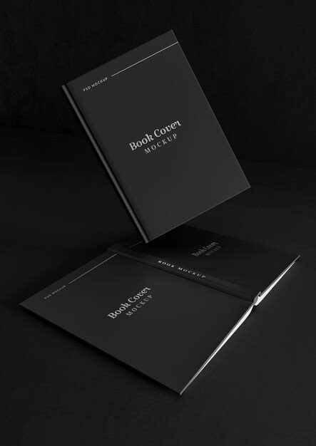 Premium Psd Book Cover Mockup Design