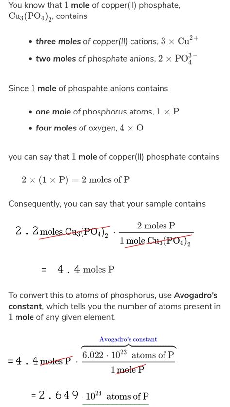 Solved What Is The Formula For Copperii Phosphate Capitalization