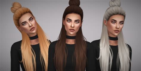 Hallowsims Myra Retexture The Sims 4 Cc Hair Sims 4 Cc Hair Sims