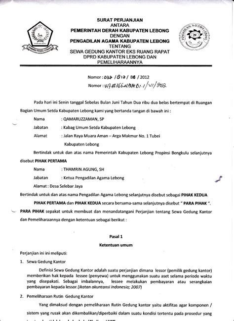 Contoh Surat Keterangan Belanja Gedung - Surat Keterangan : Desain