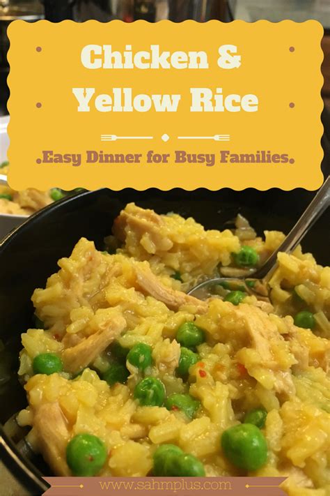 Chicken And Yellow Rice Recipe Easy Weeknight Meal Recipe Chicken