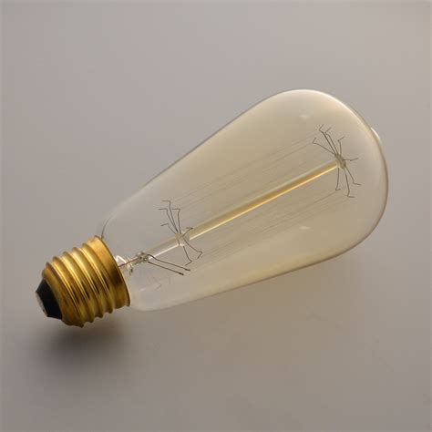 I am wondering if all of these pendants lights shown above so many kitchen islands is actually distracting due to the use of an edison style bulb. EDISON VINTAGE ST64 110V/40W E27 Light Ceiling Lamp Bulb ...