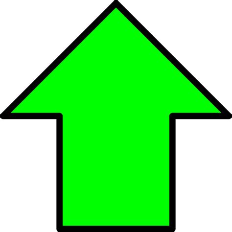 Flecha Verde Arriba Gráficos Vectoriales Gratis En Pixabay Pixabay